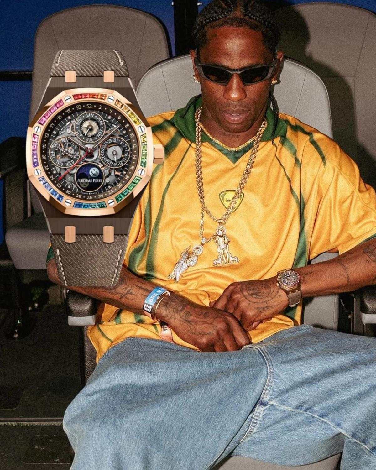 Travis Scott và Audemars Piguet Royal Oak Cactus Jack