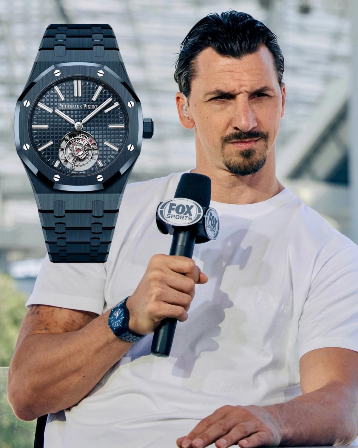 Zlatan Ibrahimović và Audemars Piguet Royal Oak Flying Tourbillon