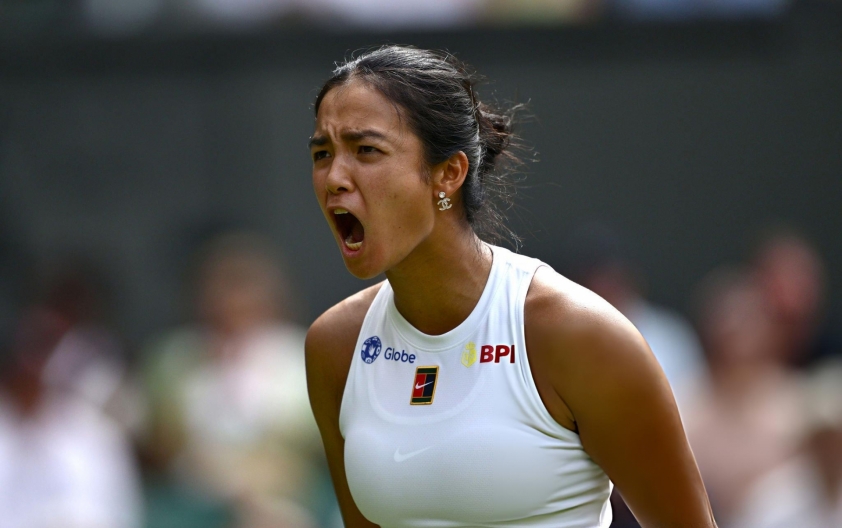 Alexandra Eala - tay vợt có thứ hạng cao nhất quần vợt Đông Nam Á hiện tại.