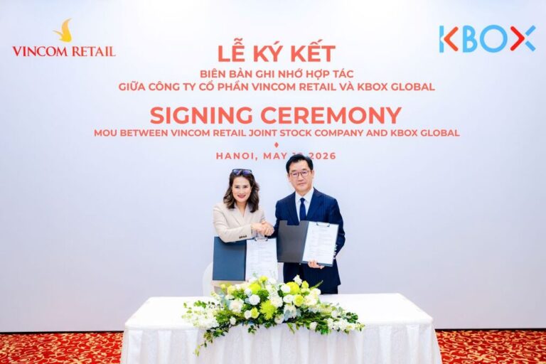 Vincom Retail hợp tác K-Box Global phát triển tổ hợp giải trí Hàn Quốc