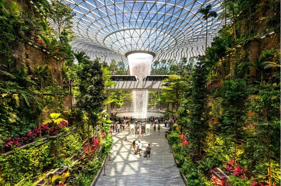 Sân bay Changi (Singapore) được vinh danh là sân bay tốt nhất thế giới. Ảnh: Aerotime