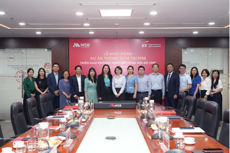 MSB khởi động dự án Thông tư 14 về an toàn vốn