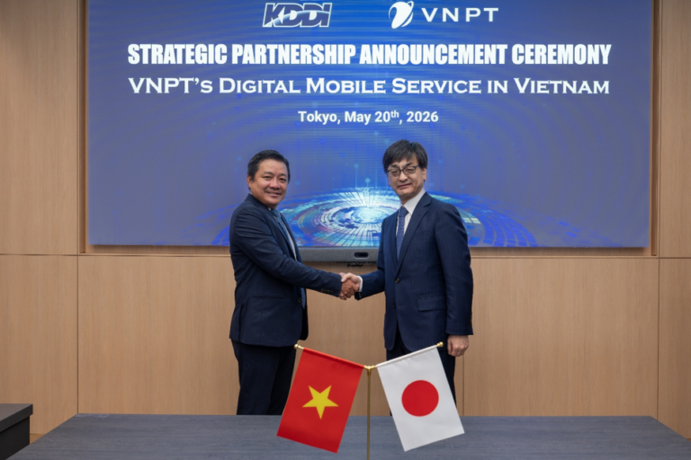 VNPT hợp tác KDDI ra mắt thương hiệu di động mới