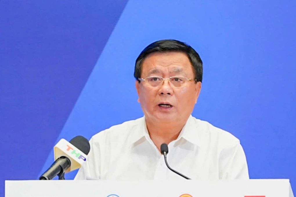 GS.TS Nguyễn Xuân Thắng, Ủy viên Bộ Chính trị khóa XIII, Chủ tịch Hội đồng Lý luận Trung ương. Ảnh: Đàm Thanh