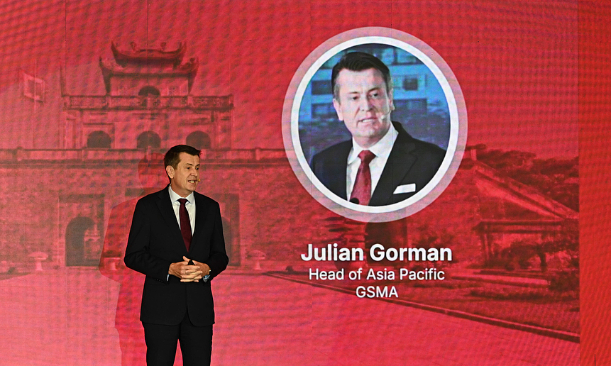 Ông Julian Gorman, Giám đốc khu vực châu Á - Thái Bình Dương của GSMA. Ảnh: BTC