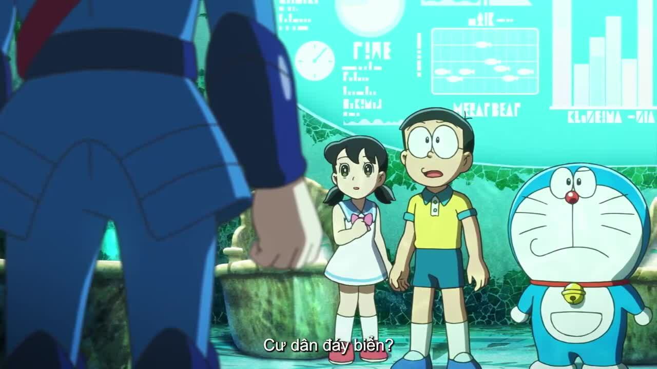 Trailer "Doraemon: Nobita và lâu đài dưới đáy biển", công chiếu trong nước ngày 22/5. Video: Tagger