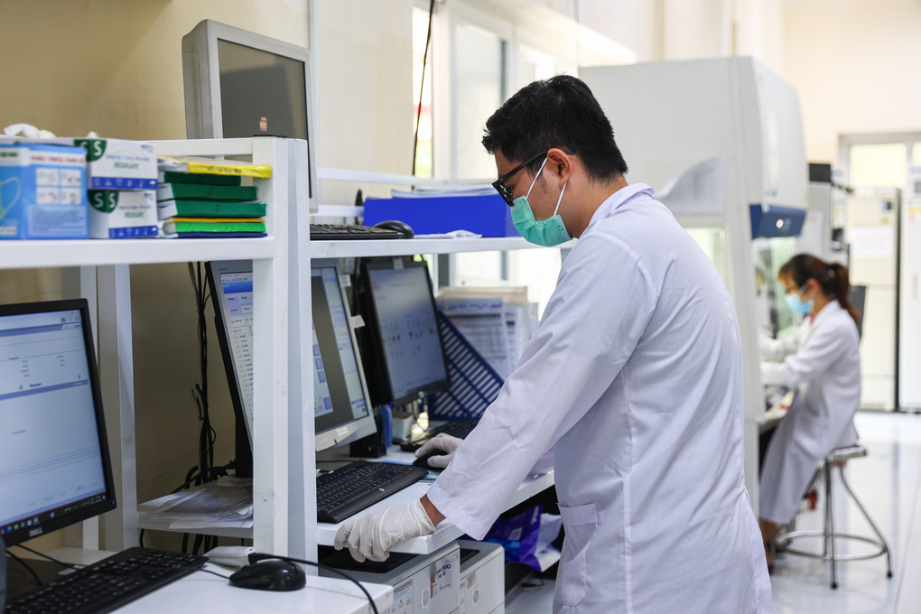 Phòng nghiên cứu tại Viện Pasteur, TP HCM, tháng 8/2025. Ảnh: Quỳnh Trần