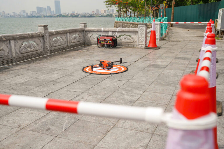Công an Hà Nội thử nghiệm UAV giám sát giao thông, trật tự đô thị