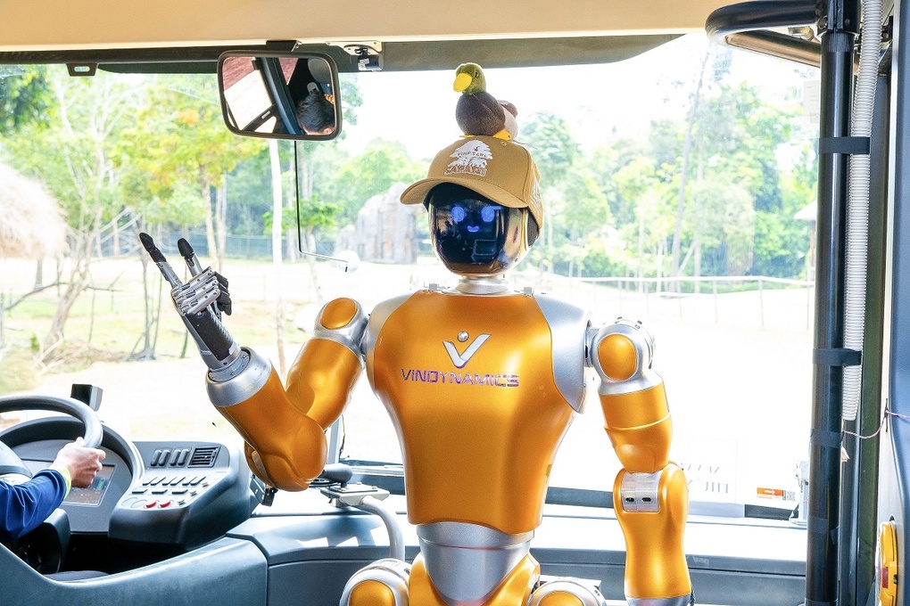Robot Dyno tại Vinpearl Safari Phú Quốc. Ảnh: VinDynamics