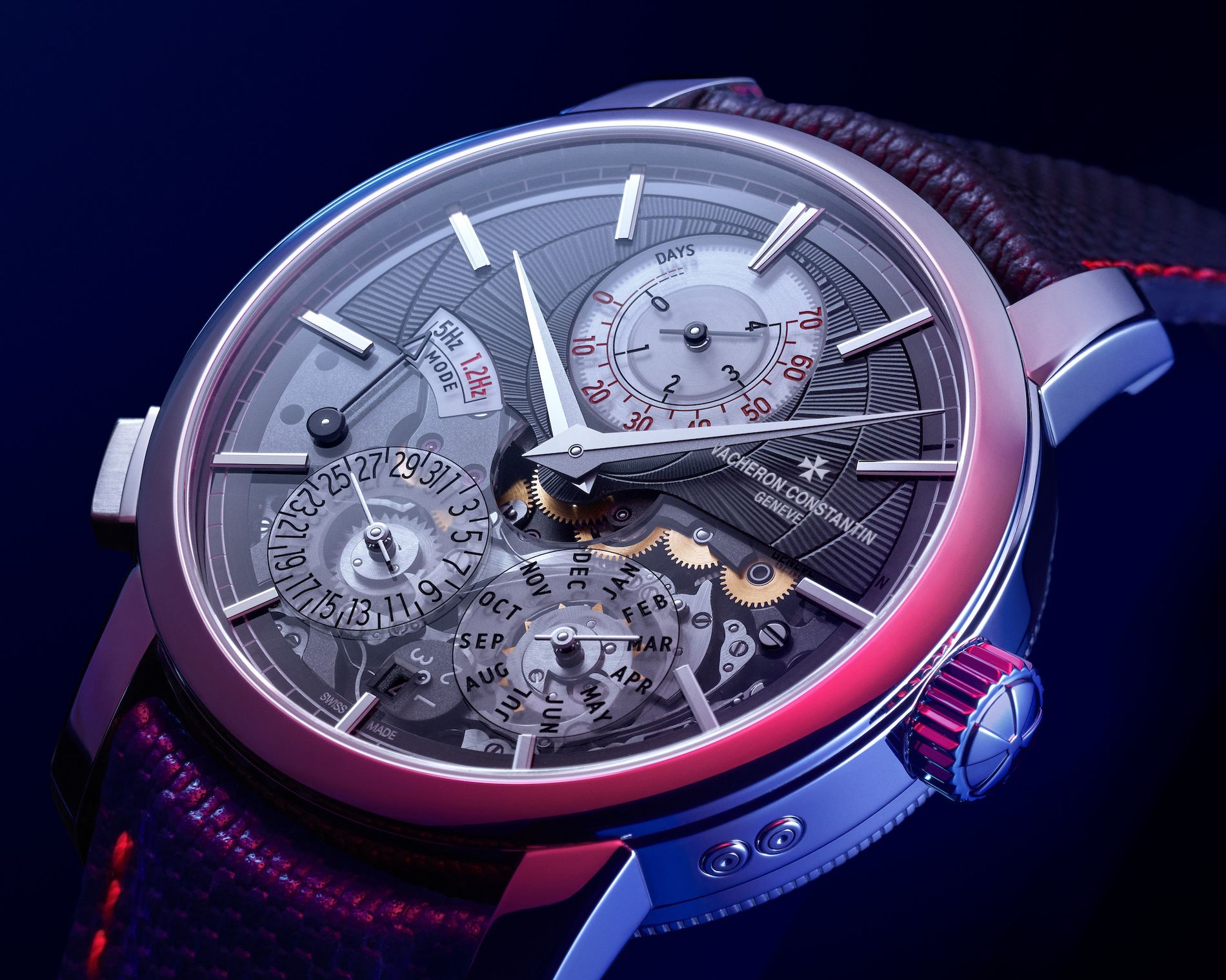 Vacheron Constantin Twin Beat: chiếc lịch vạn niên 70 ngày dành cho người hay bỏ quên đồng hồ