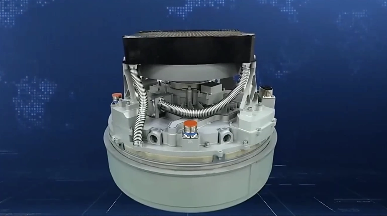 Mô phỏng động cơ điện hàng không AEE25. Ảnh: CMG