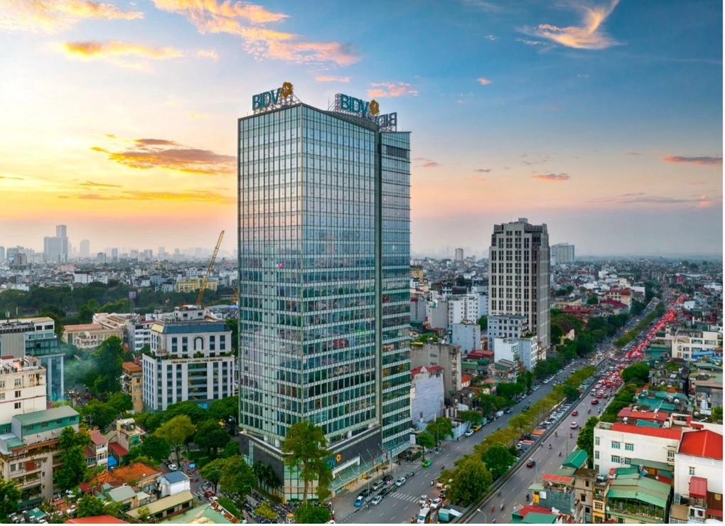 Trụ sở ngân hàng BIDV. Ảnh: BIDV