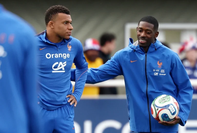 Dembele chấn chỉnh Mbappe trước World Cup