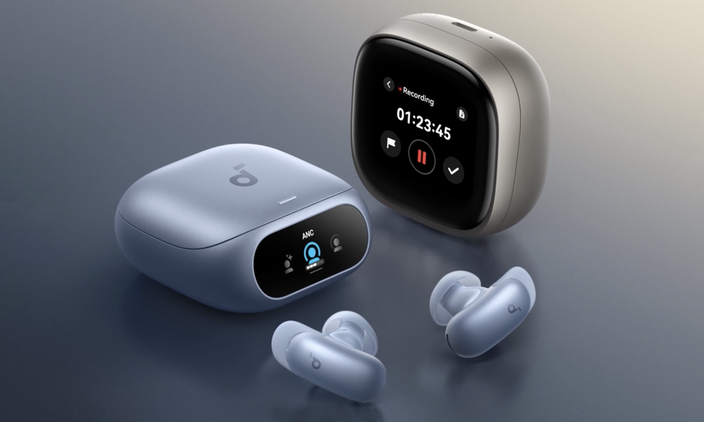 Loạt tai nghe True Wireless tích hợp màn hình hiển thị