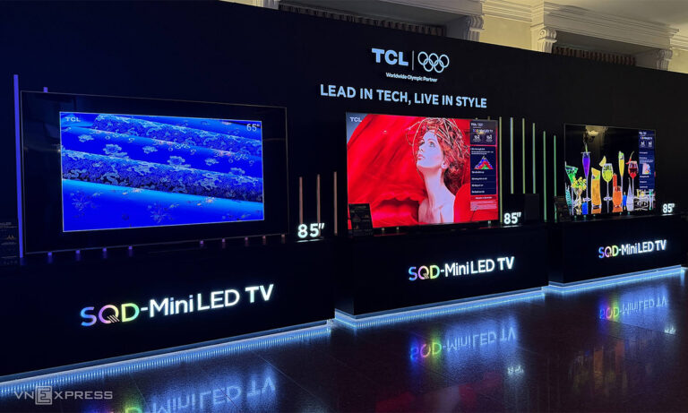 TV cao cấp nổi bật bán tại Việt Nam nửa đầu 2026