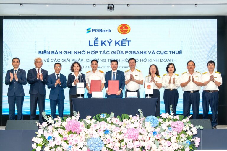 PGBank đồng hành cùng Cục Thuế hỗ trợ hộ kinh doanh chuyển đổi số