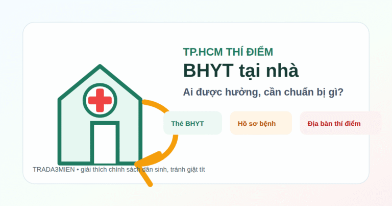 TP.HCM thí điểm khám chữa bệnh BHYT tại nhà: ai được hưởng, cần chuẩn bị gì?