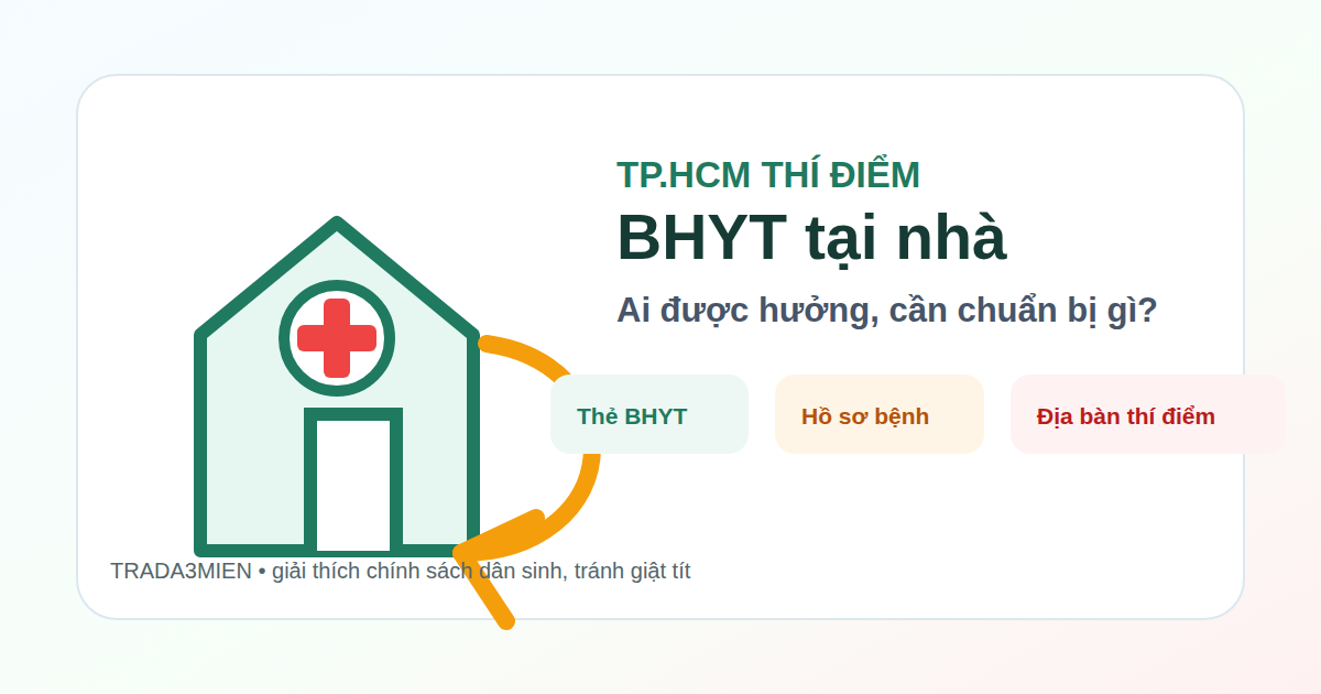 TP.HCM thí điểm khám chữa bệnh BHYT tại nhà: ai được hưởng, cần chuẩn bị gì?