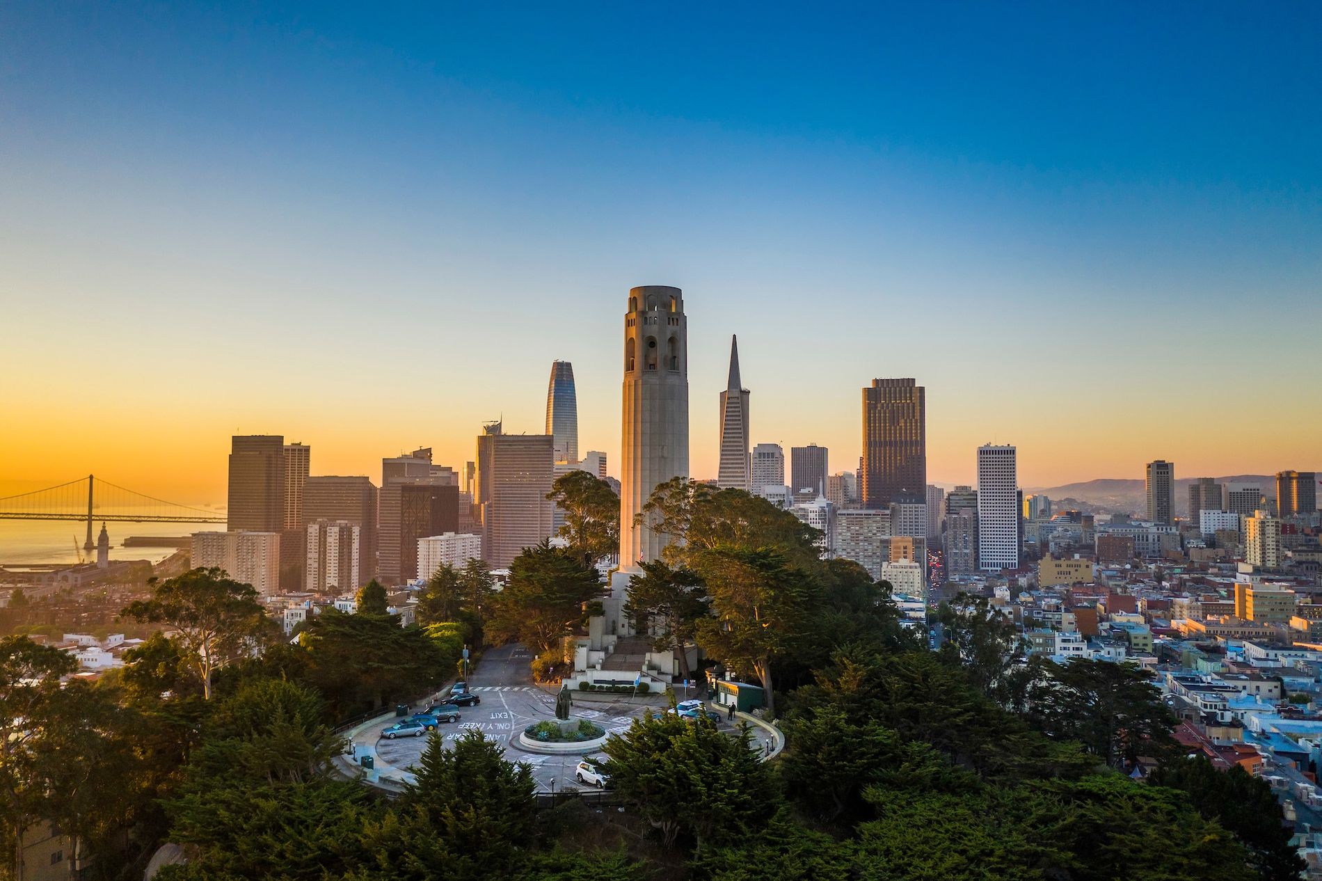 Không gian đô thị Los Angeles nhìn từ trên cao
