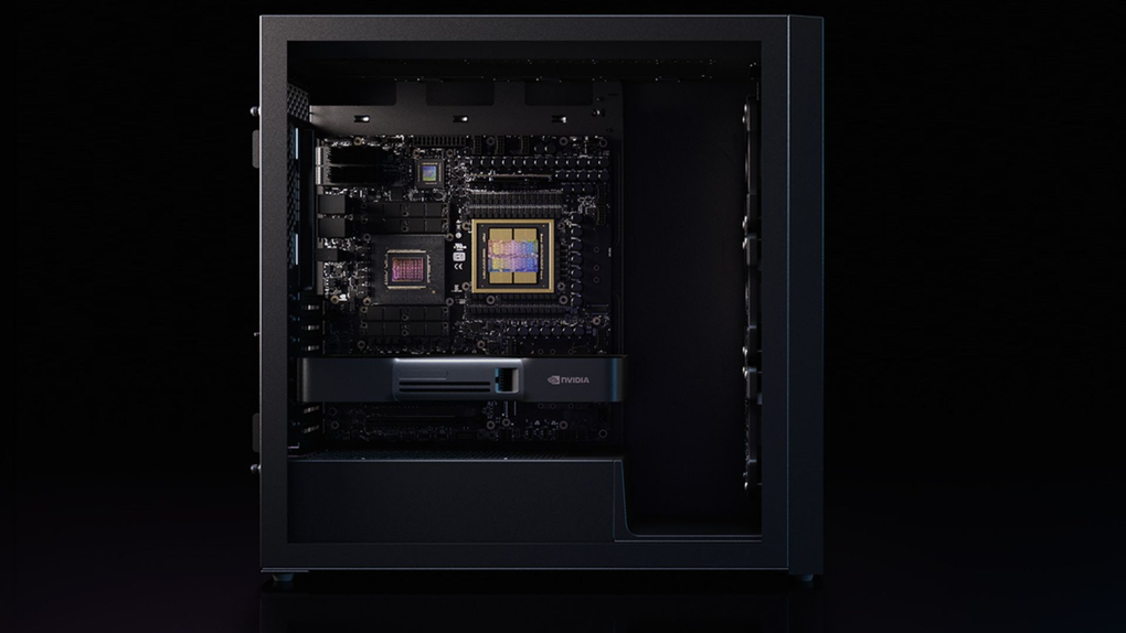 Nvidia DGX Station. Ảnh: Nvidia