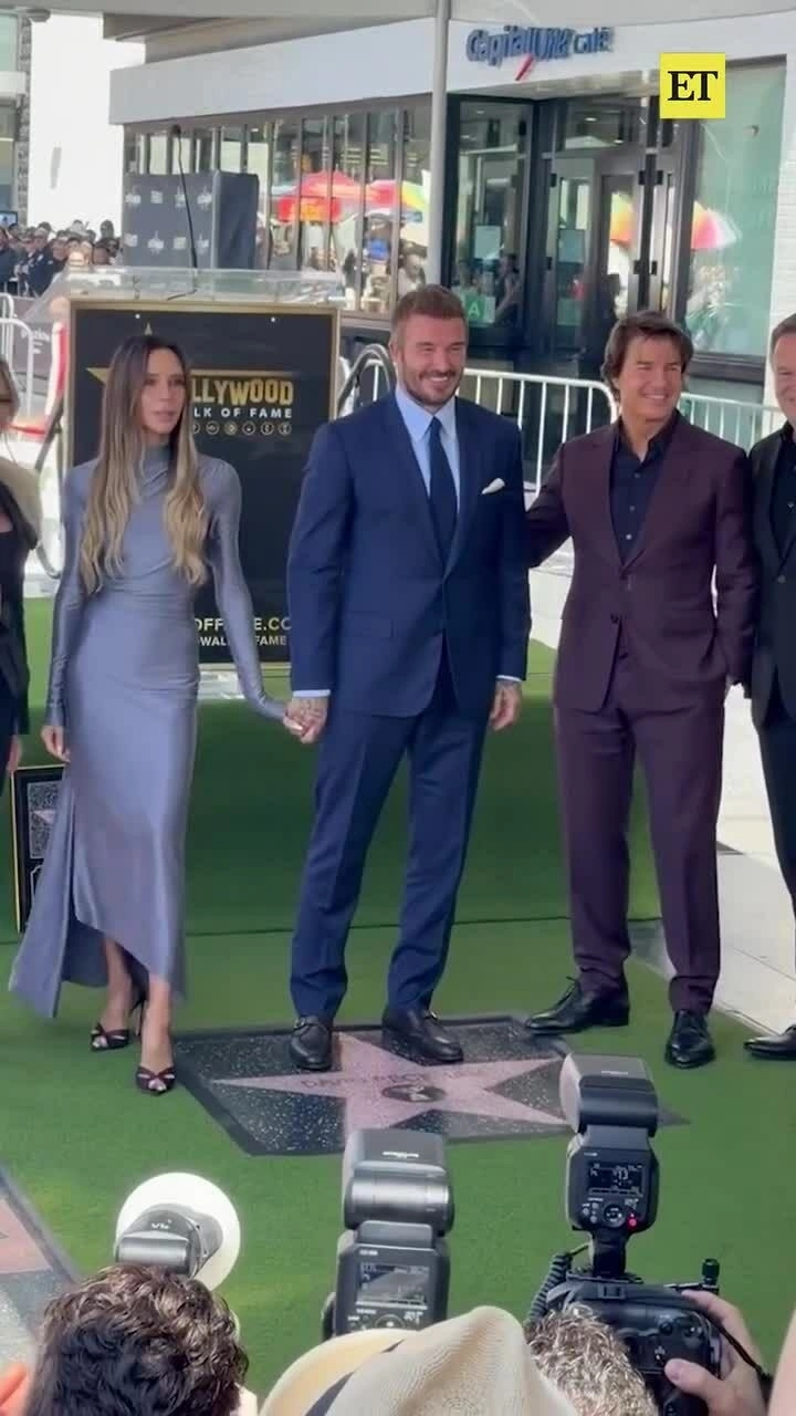 Lễ gắn sao trên Đại lộ Danh vọng của David Beckham