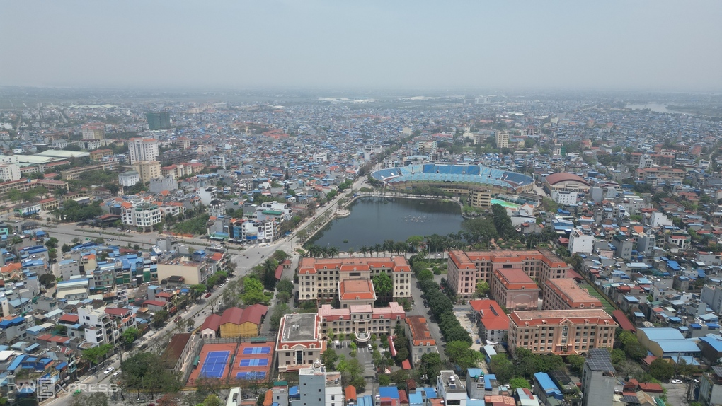 Trung tâm TP Nam Định cũ nay là phường Nam Định, tỉnh Ninh Bình. Ảnh: Lê Hoàng