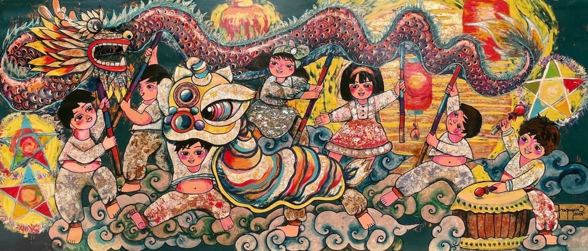 Họa sĩ vẽ tranh như một cách nhìn về quá khứ, để khán giả trưởng thành tìm lại ngày bé, còn trẻ em hôm nay hiểu được tuổi thơ của thế hệ 8x, 9x.
