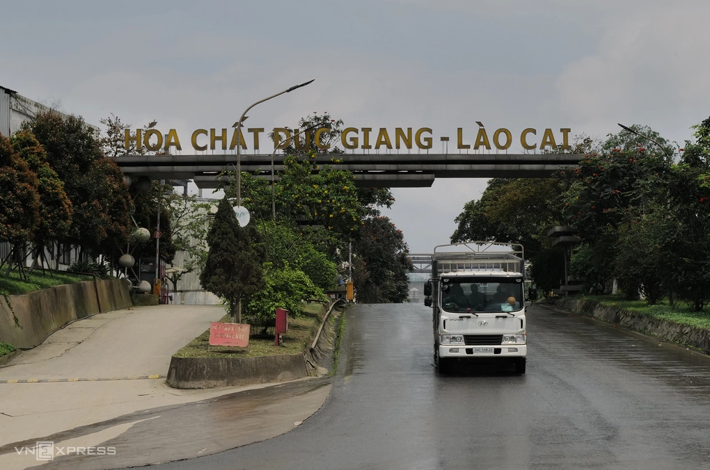 Công ty Cổ phần Tập đoàn Hóa chất Đức Giang được đặt tại khu công nghiệp Tằng Loỏng (xã Tằng Loỏng, tỉnh Lào Cai). Ảnh: Ngọc Thành