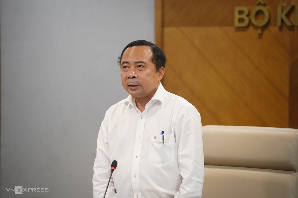 Bộ trưởng Vũ Hải Quân phát biểu tại Hội nghị sơ kết 6 tháng đầu năm 2026, Bộ Khoa học và Công nghệ, ngày 29/6/2026. Ảnh: Lưu Quý