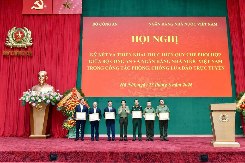MSB là một trong các đơn vị nhận được bằng khen của Bộ Công an. Ảnh: MSB