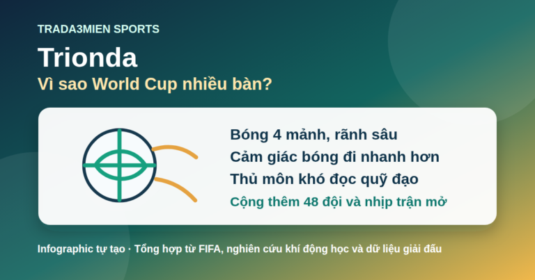 Vì sao World Cup 2026 có nhiều bàn thắng? Câu chuyện quả bóng Trionda