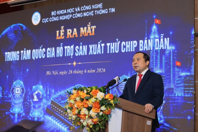 Ra mắt Trung tâm quốc gia hỗ trợ sản xuất thử chip bán dẫn