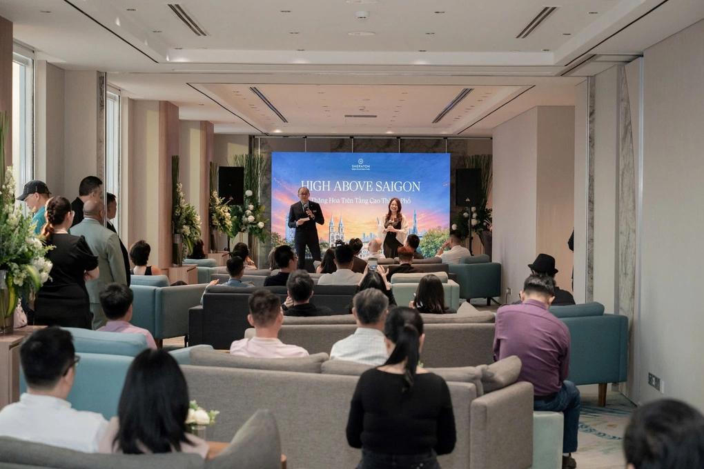 Tổ hợp hội nghị, giải trí trên tầng 23 Sheraton Saigon Grand Opera Hotel