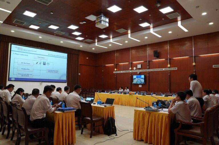 EVNHCMC diễn tập phòng chống thiên tai, tìm kiếm cứu nạn