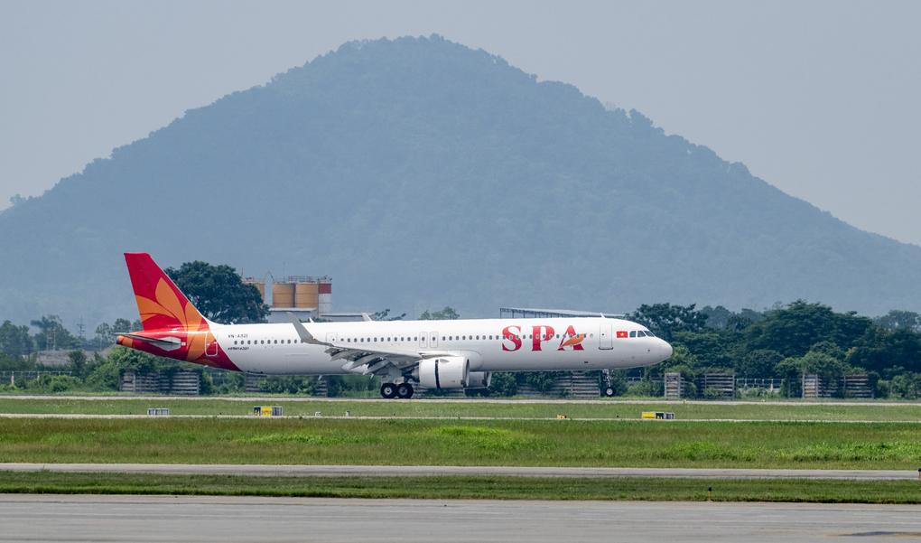 Nhận diện mới của tàu bay Sun PhuQuoc Airways. Ảnh: SPA