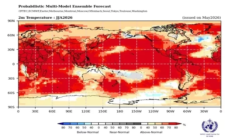 El Nino mạnh có thể khiến 2027 trở thành năm nóng nhất