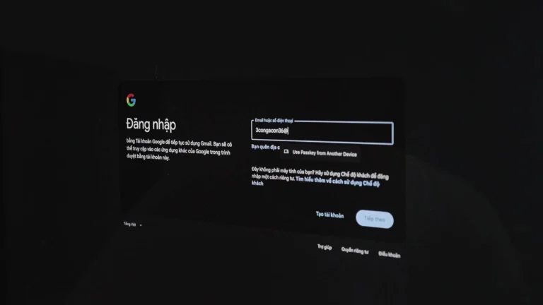 Các bước đổi tên tài khoản Gmail