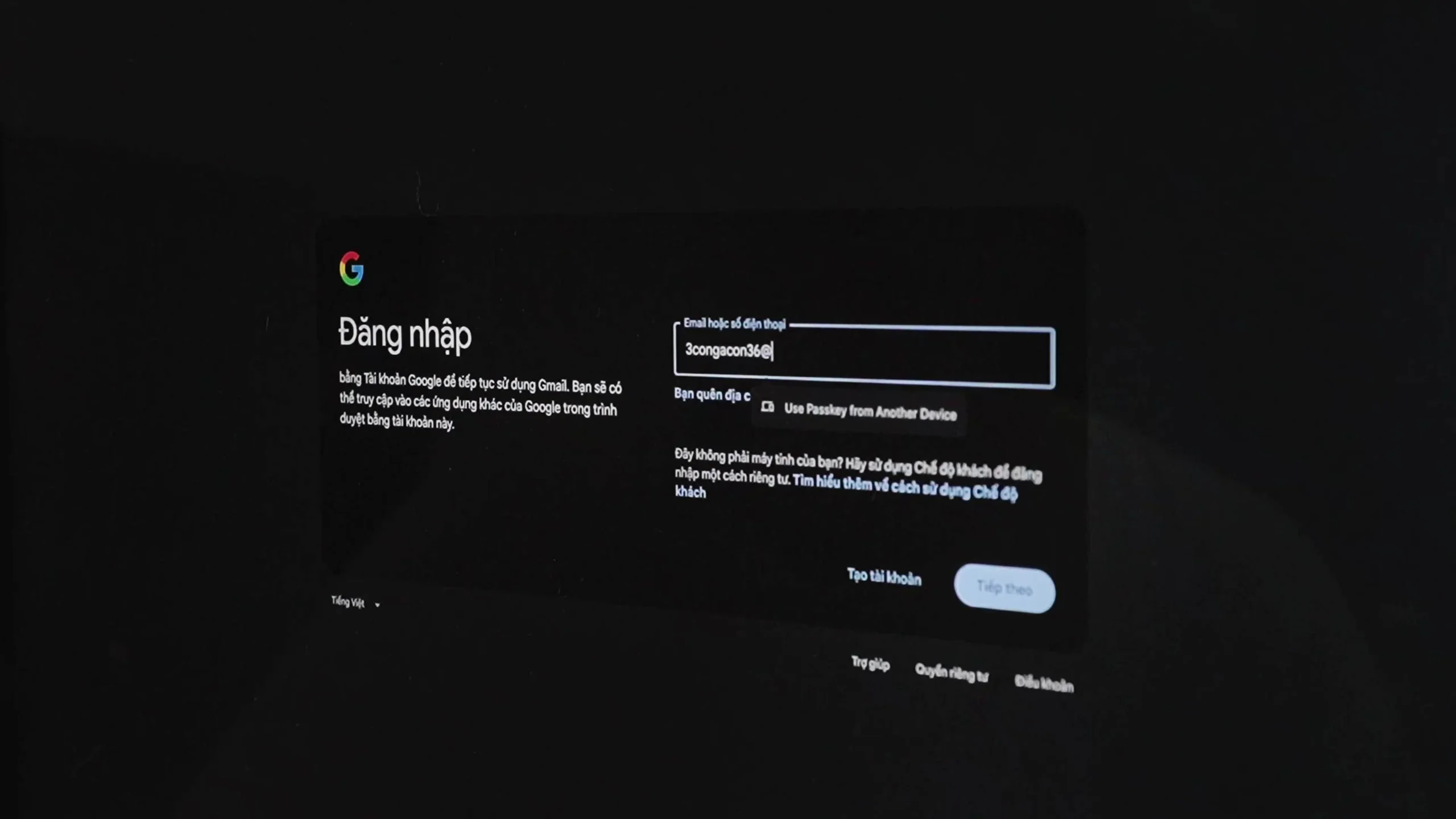 Các bước đổi tên tài khoản Gmail