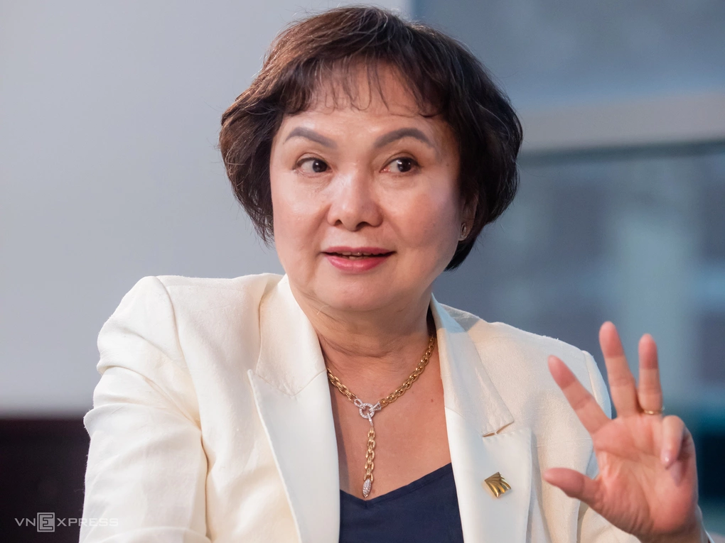 Bà Cao Thị Ngọc Dung, Chủ tịch Hội đồng quản trị PNJ. Ảnh: Thành Nguyễn