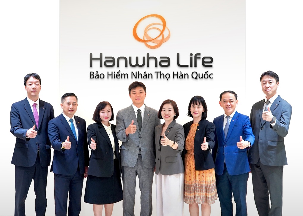 Ban lãnh đạo Hanwha Life Việt Nam. Ảnh: Hanwha Life Việt Nam