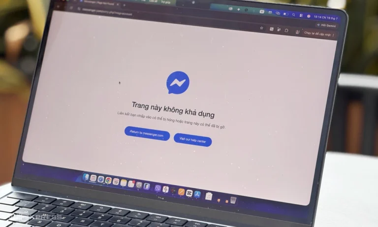 Website Facebook, Messenger gặp sự cố diện rộng