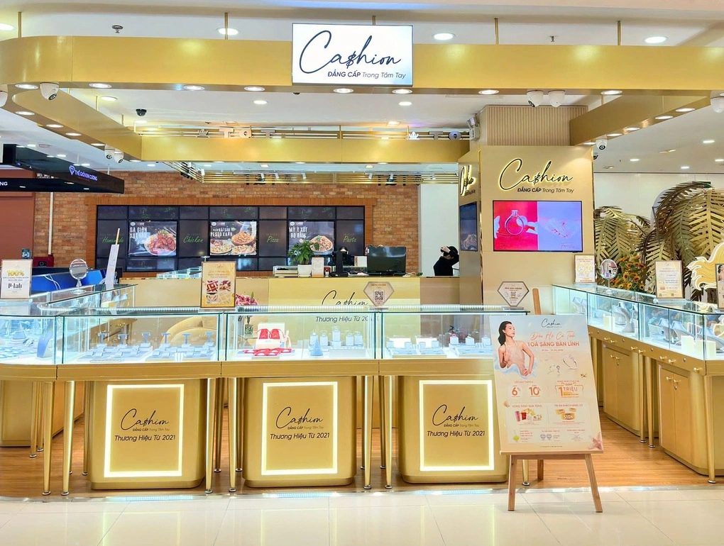 Một trong hàng chục cửa hàng của Cashion nằm tại trung tâm thương mại lớn. Ảnh: Cashion.