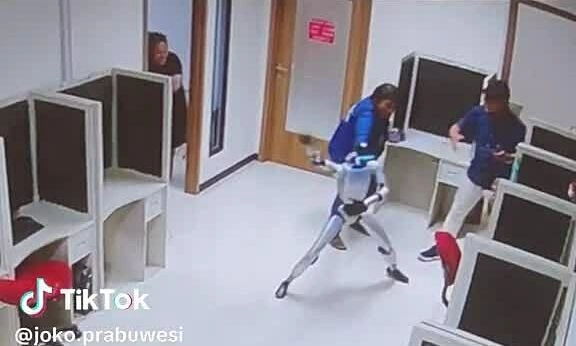Thực hư vụ robot hình người 'làm loạn trong phòng'