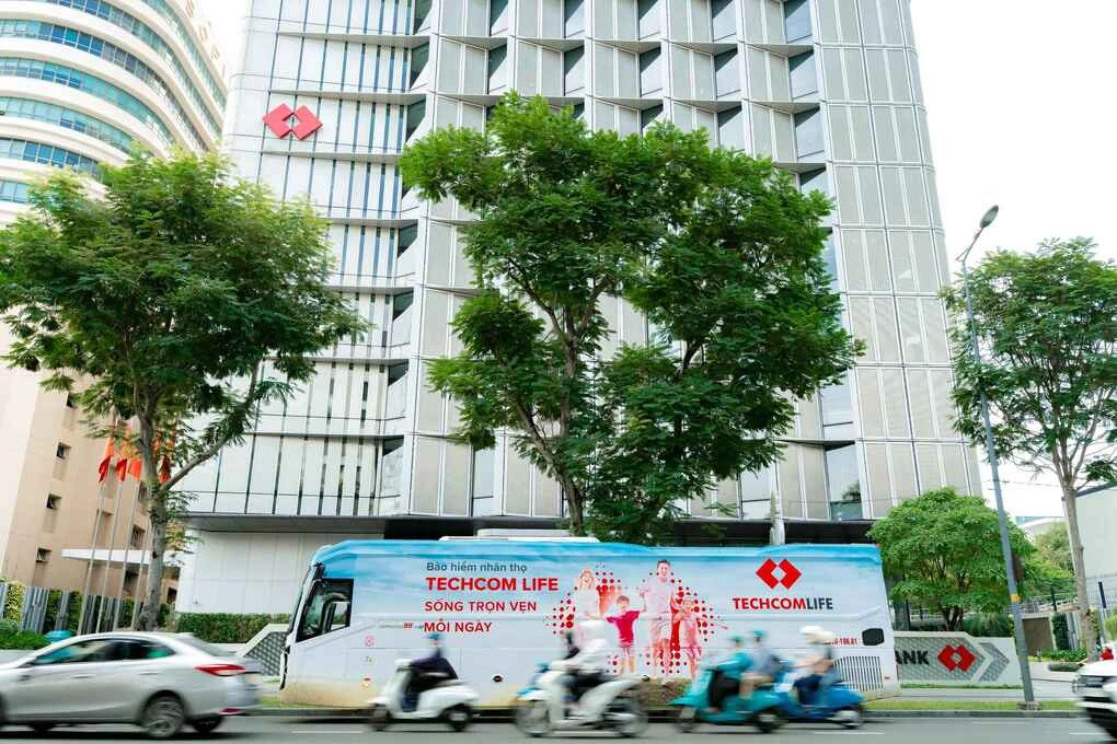 Techcom Life là công ty bảo hiểm nhân thọ nằm trong hệ sinh thái Techcombank. Ảnh: Techcom Life