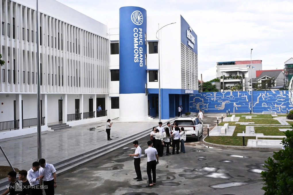 Trường Đại học Công nghệ Thông tin và Truyền thông (ICTU), Đại học Thái Nguyên. Ảnh: Trọng Đạt