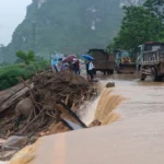 Vùng núi phía Bắc mưa lớn, nhiều nơi nguy cơ sạt lở
