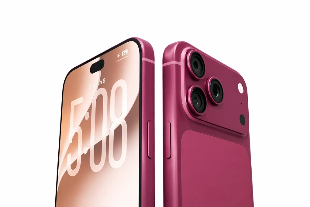 Một ý tưởng iPhone 18 Pro với màu mới. Ảnh: X/Saurav