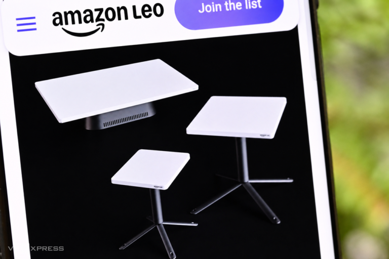 Amazon được thử nghiệm thiết bị Internet vệ tinh sản xuất tại Việt Nam